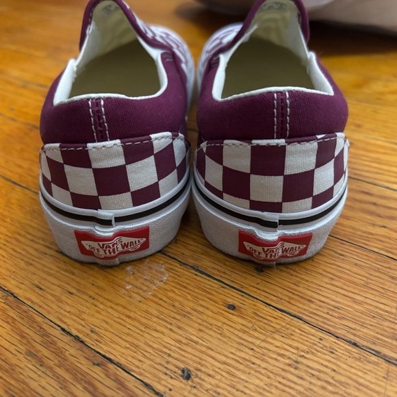 Purple/White classic Vans - Picture 4 of 4